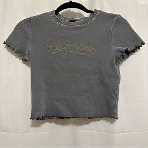 Forever 21 California Crop Top
